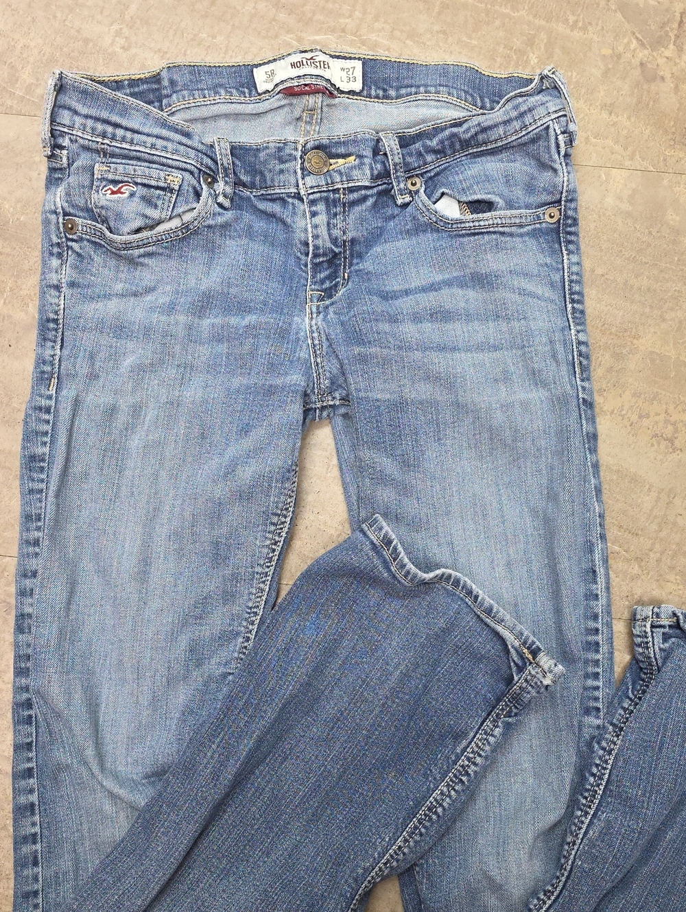Y2K Hollister Women’s Low Rise Boot Cut/flare Jeans Size 5R